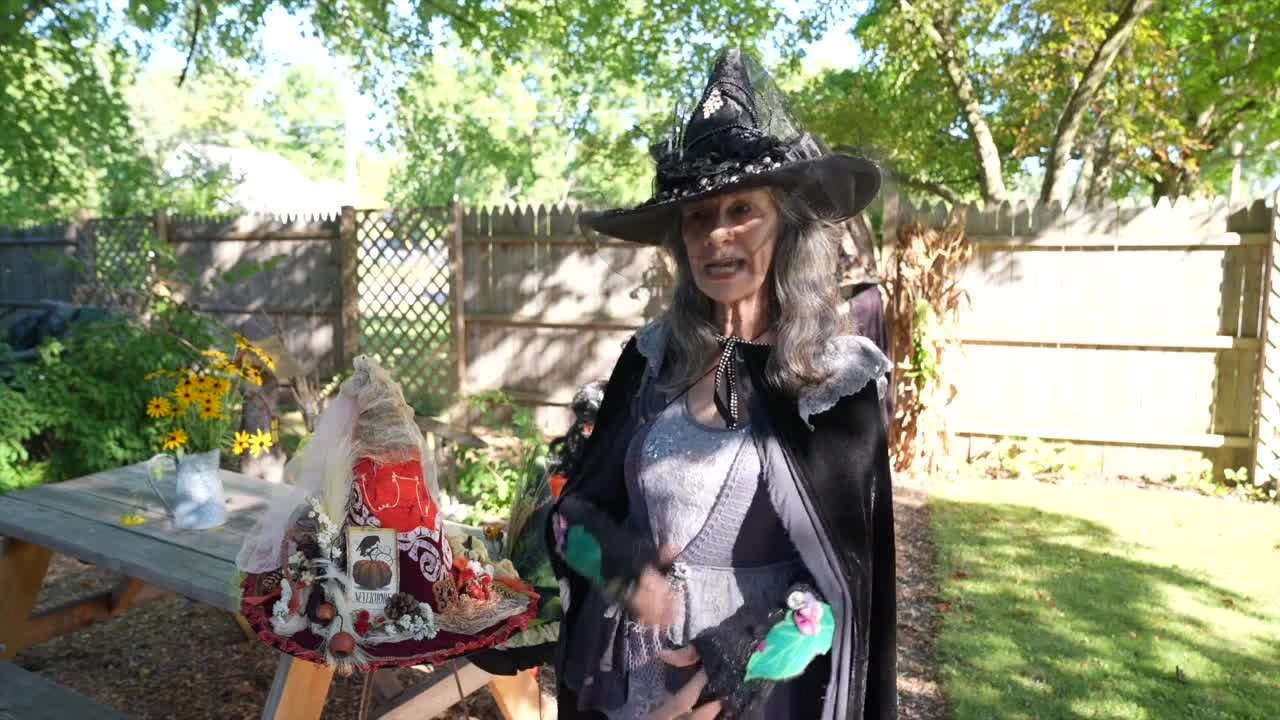 Thrifty Mason artist creates pop-up shop to sell her elaborate, hand-crafted witchy accessories