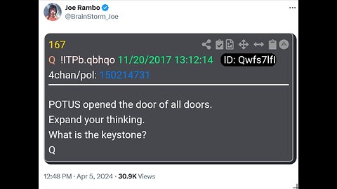 Joe Rambo -Holy crap. 👀🤯 stick with me on this one. Listen to this clip..