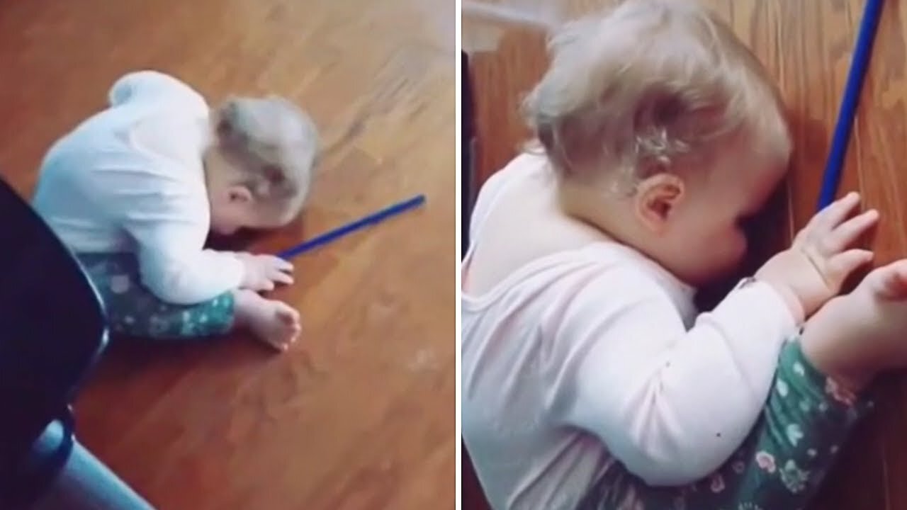 Exhausted-baby-falls-asleep-in-adorably-funny-position