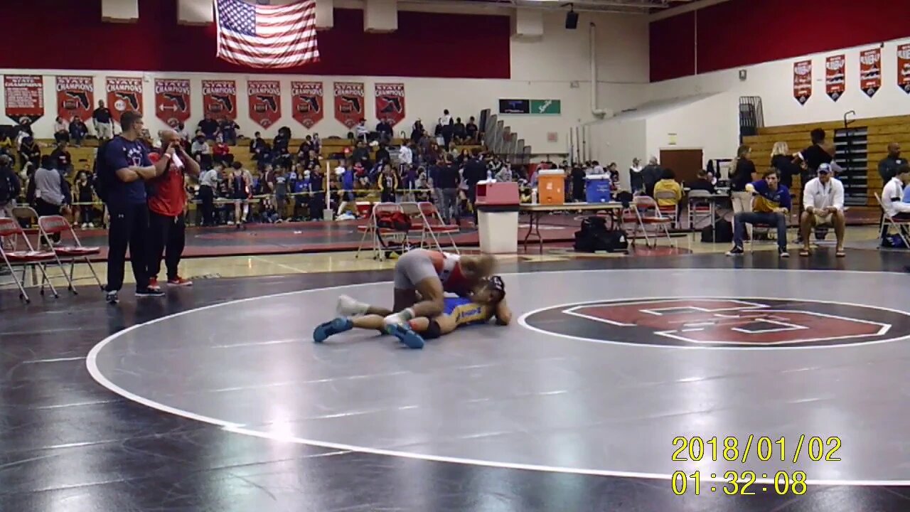 132lbs Regional Tournament Match 1