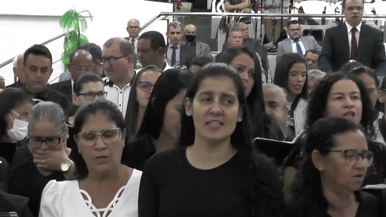 3 Coral cantando juntos Igreja Assembleia de Deus Alta Floresta D´Oeste