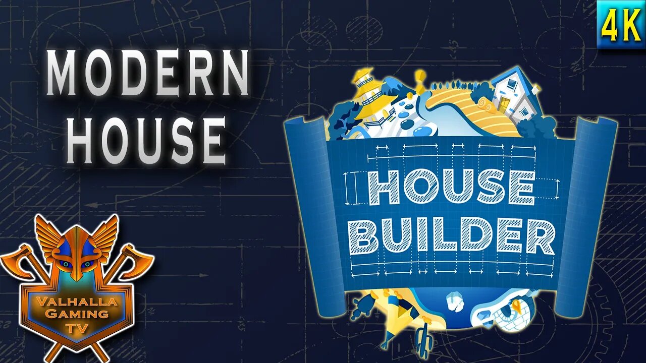 House Builder Playthrough - Modern House | No Commentary | PC