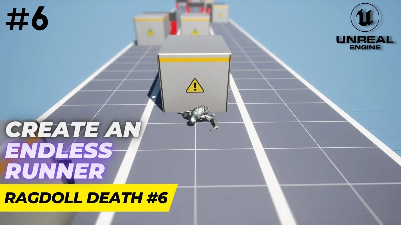 Unreal Engine 5.1 Endless Runner Tutorial - Part 6: Ragdoll Death