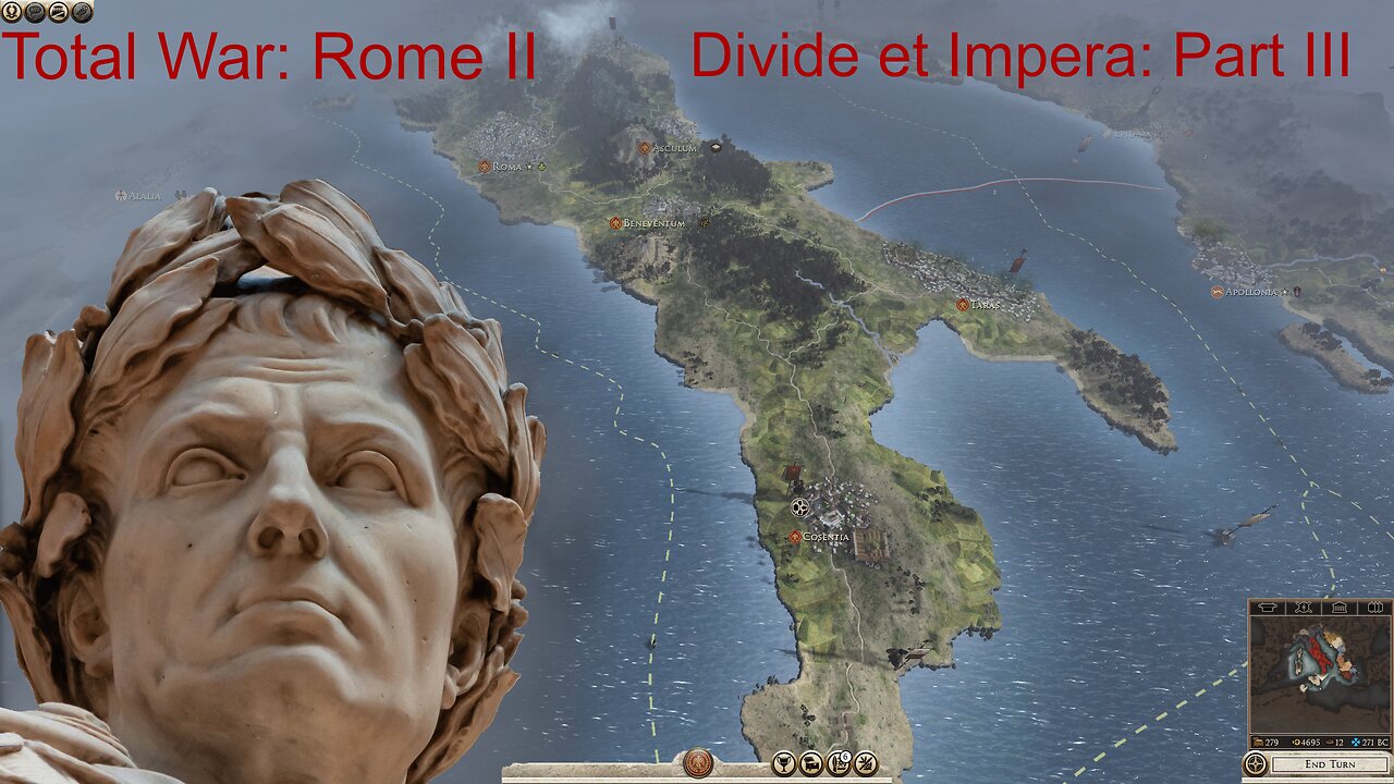 Total War: Rome II | Divide et Impera | Rome Campaign part III