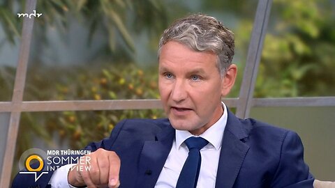 Björn Höcke Sommerinterview im MDR