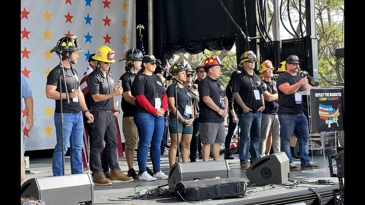 Los Angeles Rallies Against Vaccine Mandates