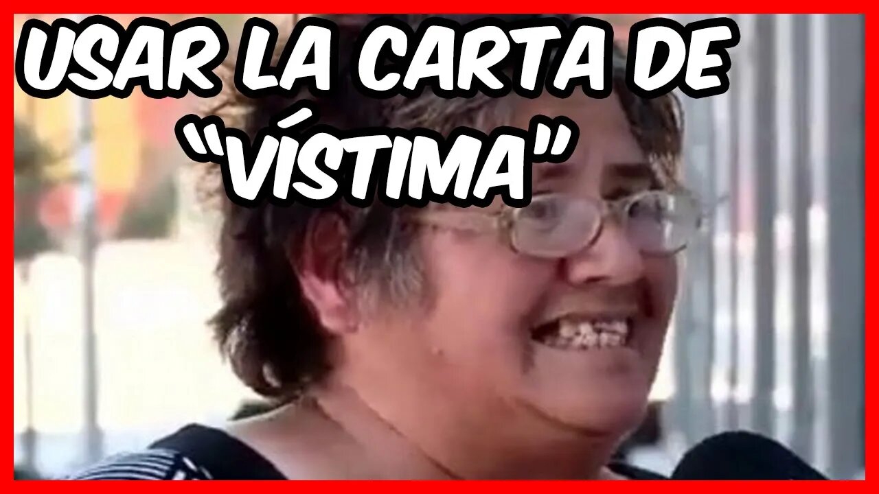 Usar la carta de "vístima"