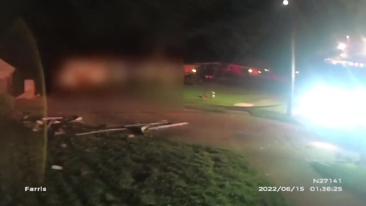 Body camera footage shows crew efforts after Madeira home explosion