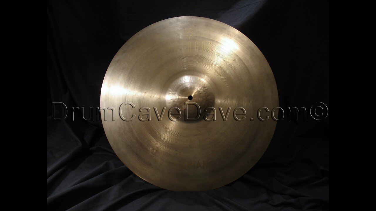 22” SaBiAn Paragon Ride Cymbal Neil Peart