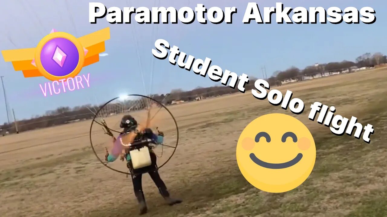 #Paramotor First Flight! Congrats Reptile Guy! ￼