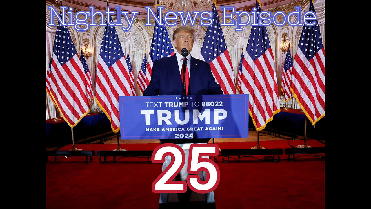 Nightly News Episode 25(Trumps speech and WNGHAF)