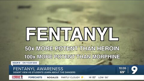 Local organization talks to Desert View HS students about the dangers of fentanyl