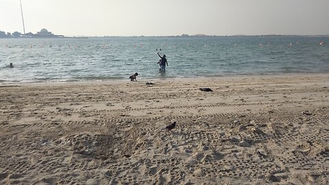 4 year old tries to get boat