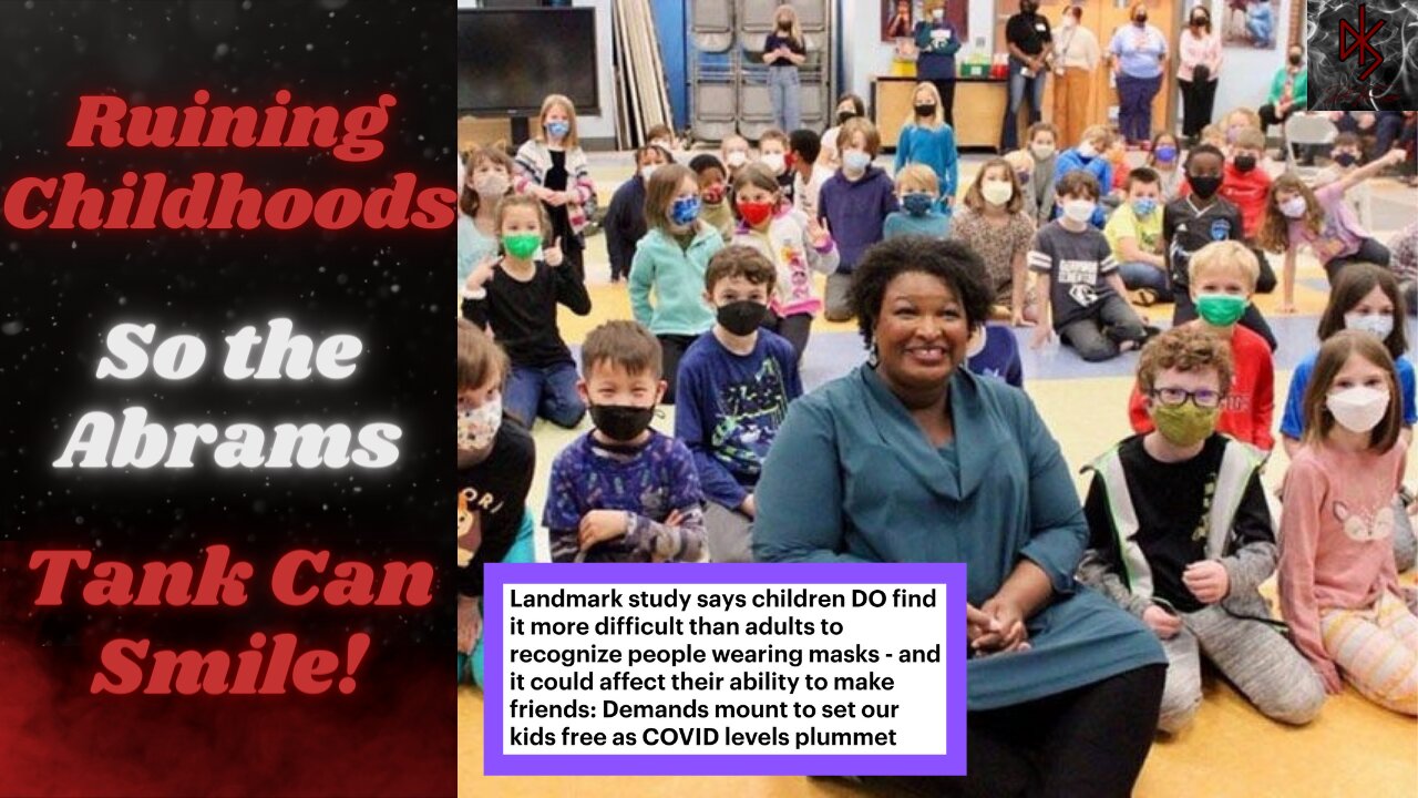 Stacey Abrams FORCED Everyone to Mask for Her Photo-Op | New Study Details Damage of Masking Kids