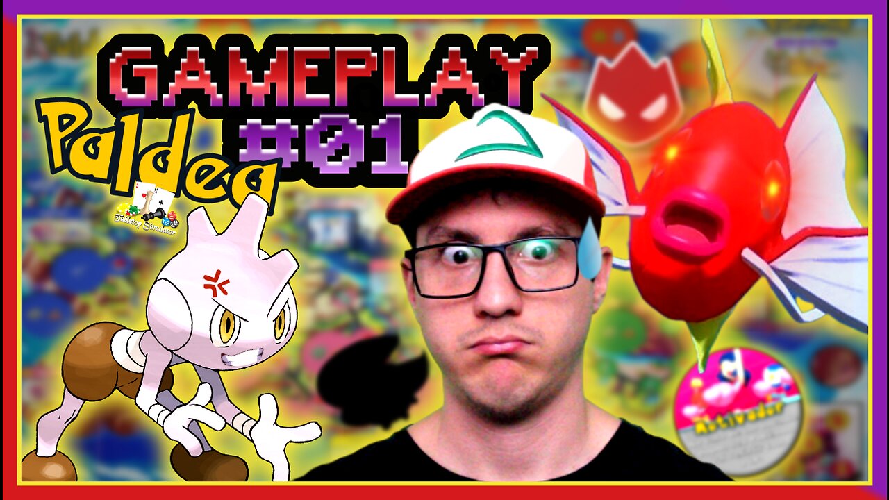 Pokémon Mestre dos Treinadores RPG - Uma Jornada Scarlet & Violet!!! (Paldea Gameplay #01)