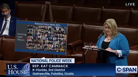 Congresswoman Kat Cammack Speaks On The House Floor To Honor National Police Week