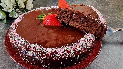 Juicy cake! No flour, no oatmeal, no butter, no sugar!
