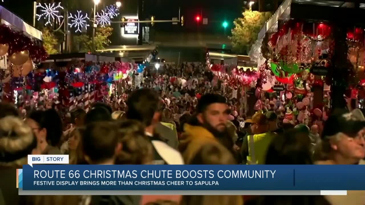 Route 66 Christmas Chute boosting Sapulpa economy