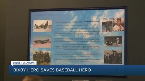 Bixby veteran saved baseball hero