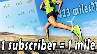 Running a Mile For Every Subscriber