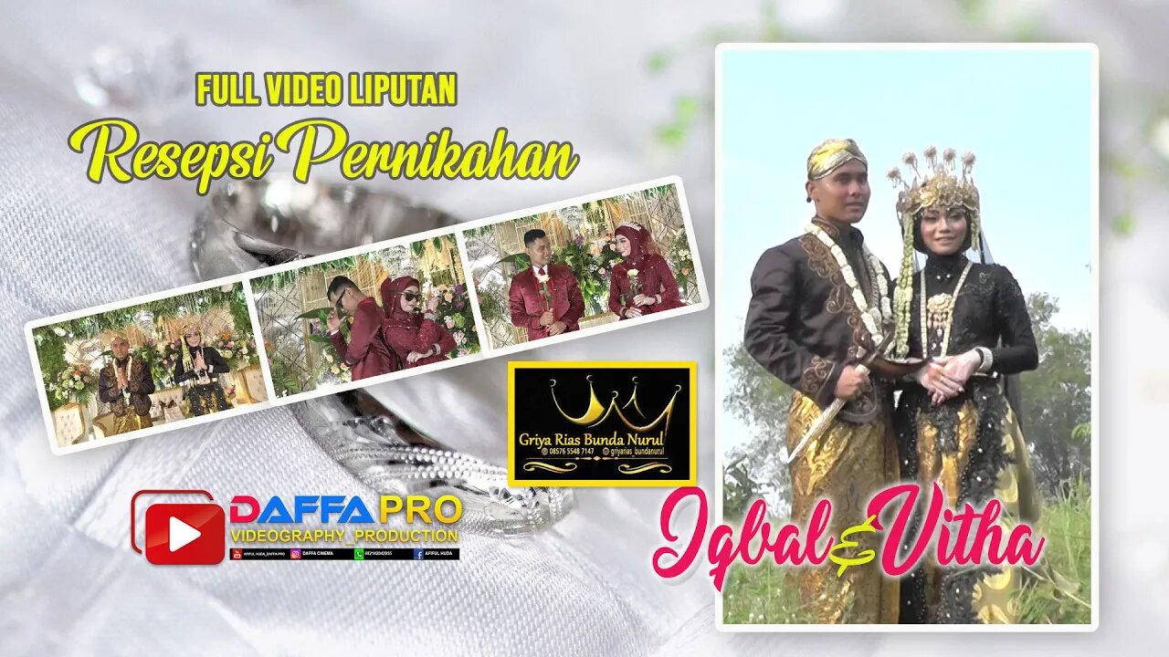 full resepsi pernikahan iqbal & vita