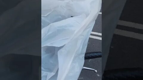 Returning a jacket in perfect condition. September 6, 2021.