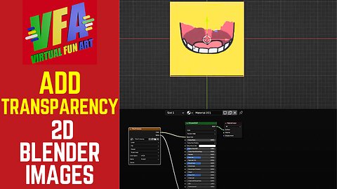 How to Add Background Transparency for 2D Blender Images