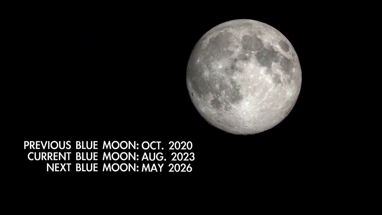 Super Blue Moon in 2023 (Aug, 30th).