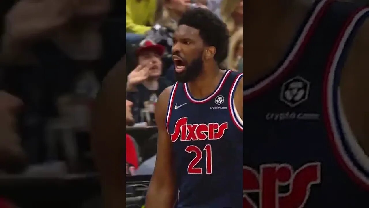 Joel Embiid shows how badly he wants win #Shorts