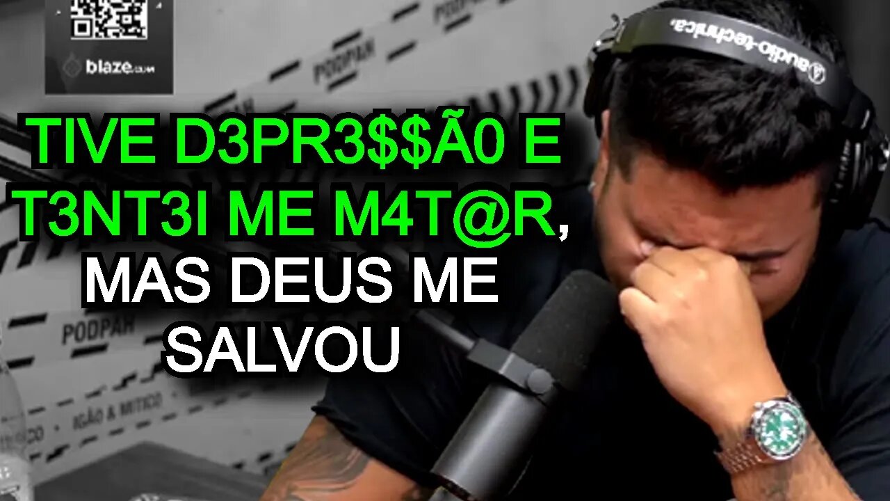 MITICO SE EMOCIONA AO FALAR DE DEUS (PodPah) FlowPah Cortes