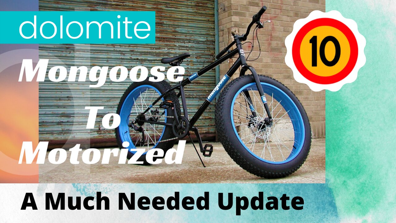 Mongoose To Motorized 10 | A Much Needed Update