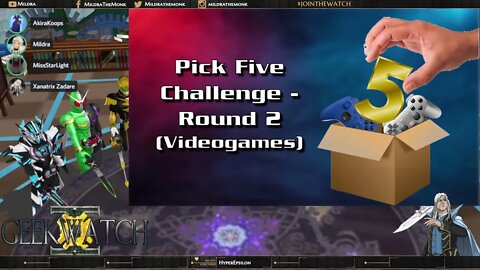 GeekWatch #89: Pick Five Challenge - Round 2 (Videogames)