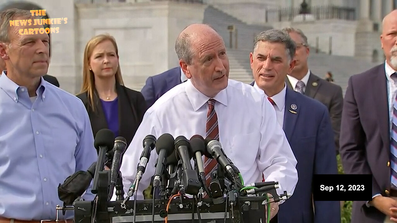 Freedom Caucus House Republicans call out the press for ignoring all the facts of Biden's corruption: "You don't report on it!"