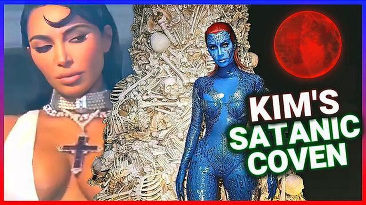 They no longer attempt to hide it.. KIM KARDASHIAN'S SECRET CULT FOOTAGE