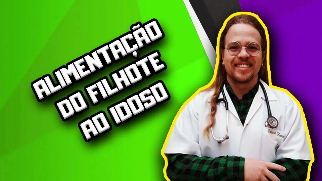 Alimentação natural para Cães: do cão filhote ao cão idoso | Dr. Edgard Gomes