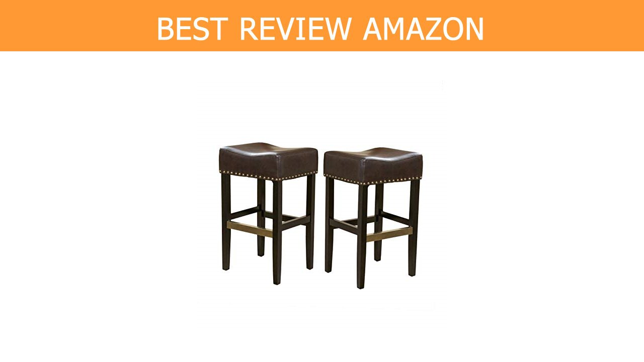 Chantal Brown Leather Bar Stool Review