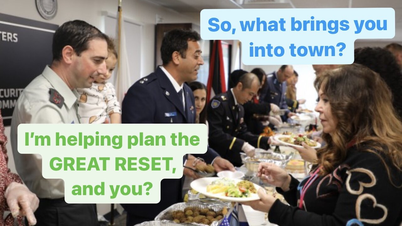 Corruption in the military? Conversations in the buffet line get weird...