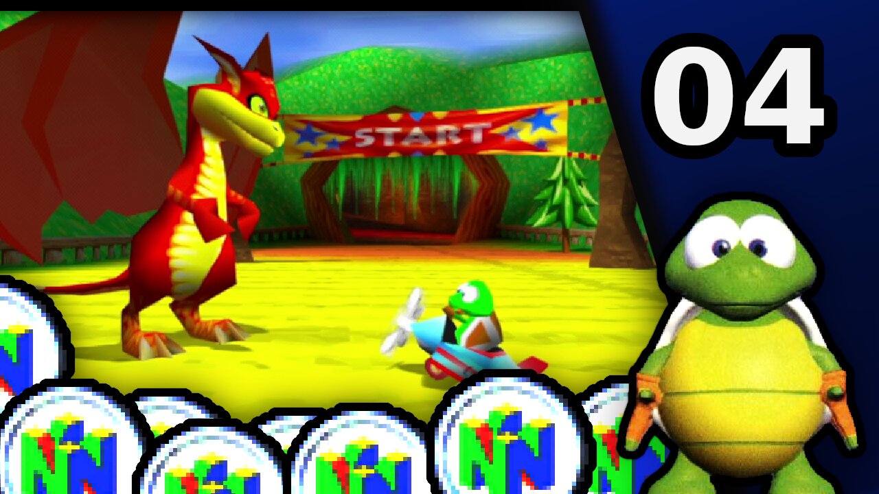 Diddy Kong Racing [4] Dragon Hunting