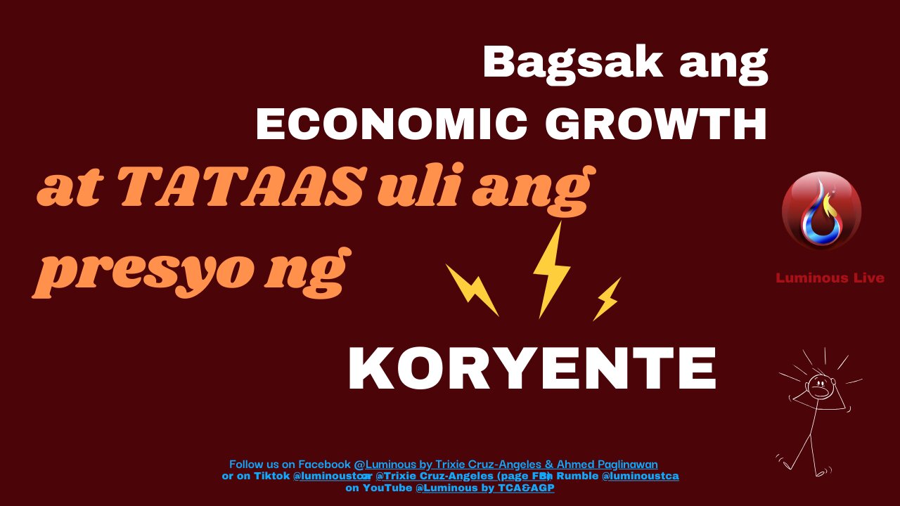Economic growth down, electricity prices up
