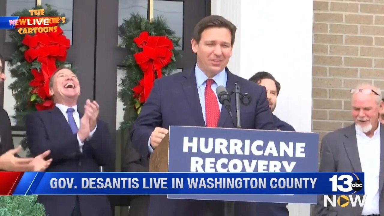 Gov. DeSantis: "Just for the record, we like Washington County much better than Washington, D.C."