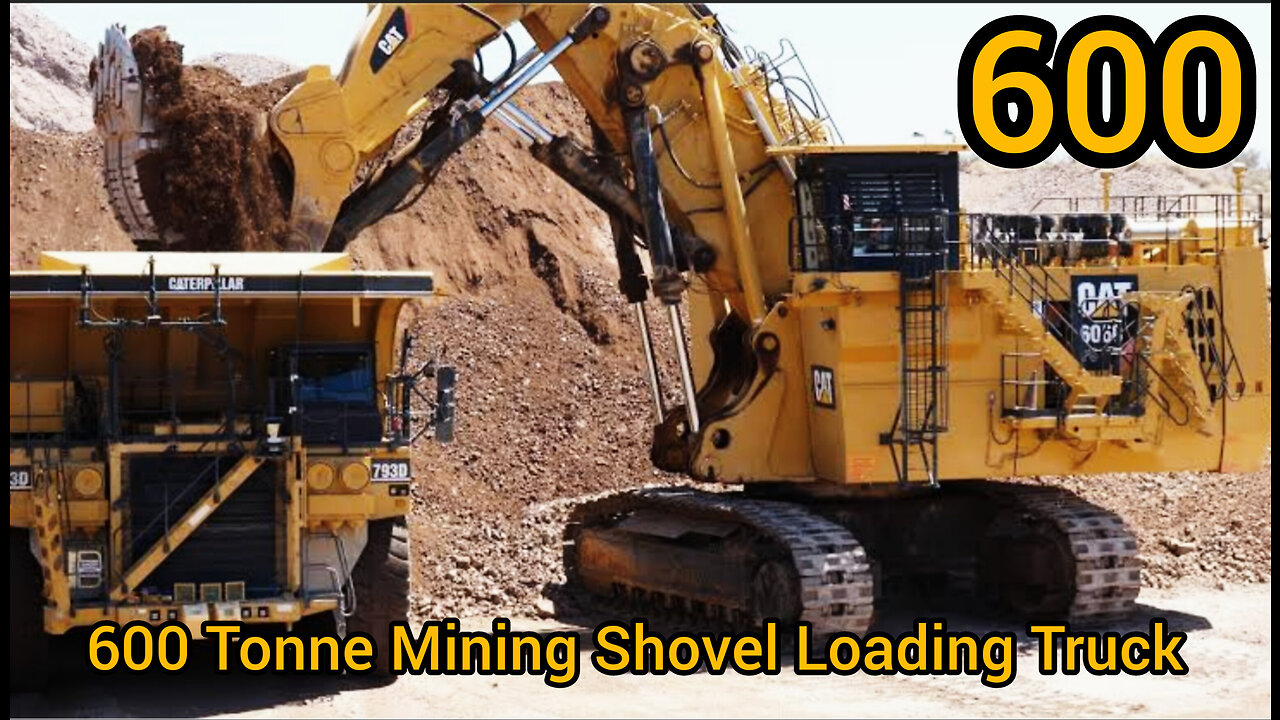 Excavator . 600 Tonne Mining Shovel Loading Truck