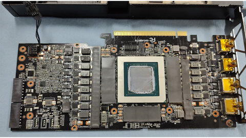 Gigabyte 3080 Turbo Thermal Pads and Paste - Ethereum Mining