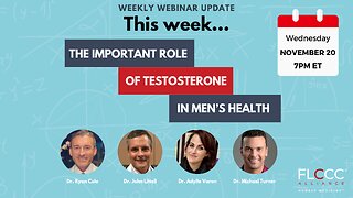 The Important Role of Testosterone for Men's Health