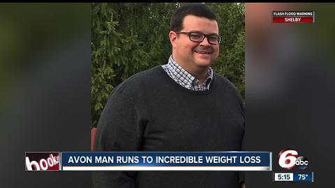 Avon man runs to incredible weight loss