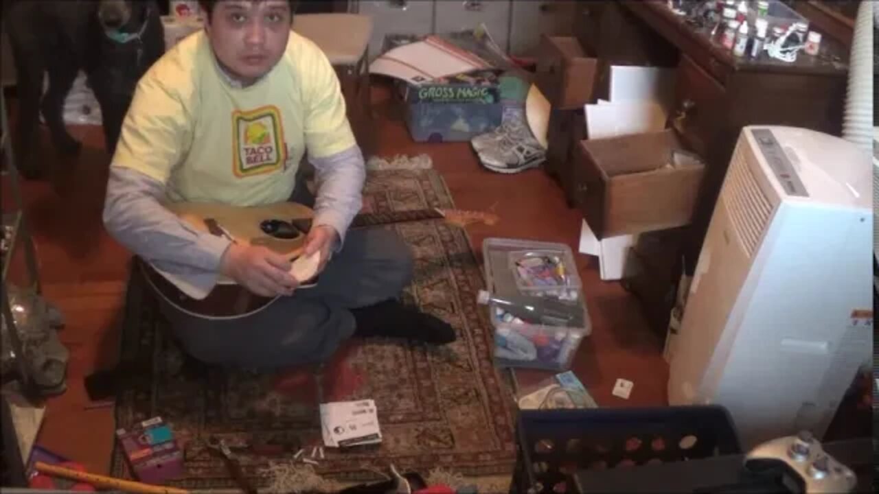 My Movie guitar tuning after restringing