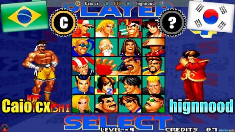 Real Bout Fatal Fury Special (Caio cx Vs. hignnood) [Brazil Vs. South Korea]