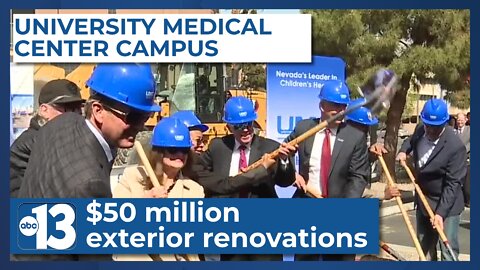 $50 million exterior renovations starting at UMC campus in Nevada