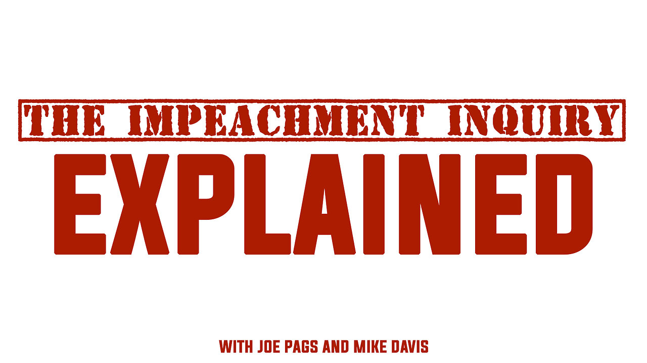 Mike Davis on Biden Impeachment - Iran Money and More!