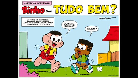 Binho em-Tudo bem? | Gibis do Rapha 2