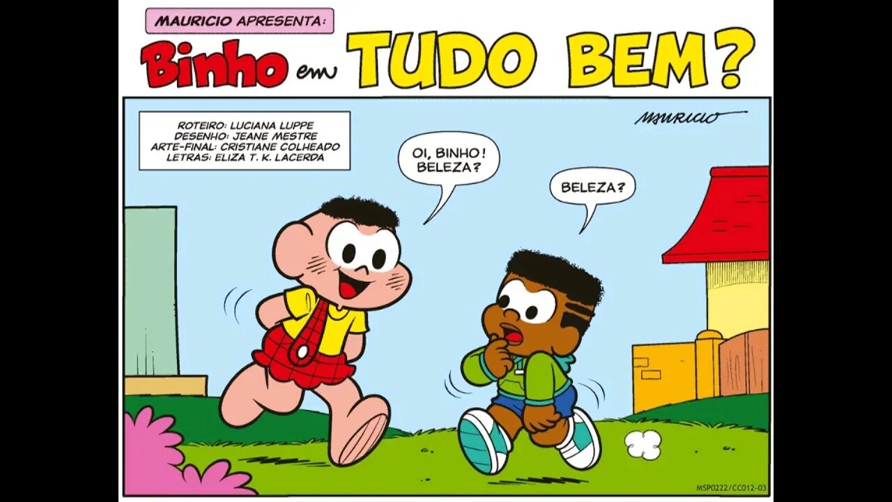 Binho em-Tudo bem? | Gibis do Rapha 2
